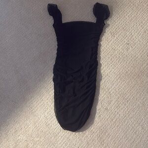 Princess Polly black mini dress size 0